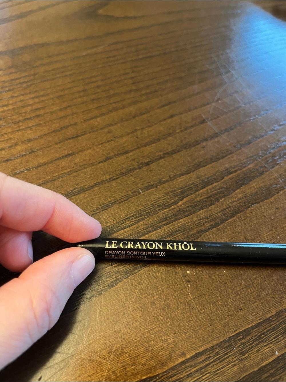 Lancome Black Ebony Eyeliner Pencil in Black and Gold - Picture 2 of 6